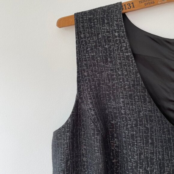 Shimmery Little Black Dress with Pockets! - Picture 2 of 12